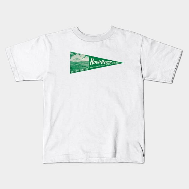 1930s Hood River Oregon Kids T-Shirt by historicimage